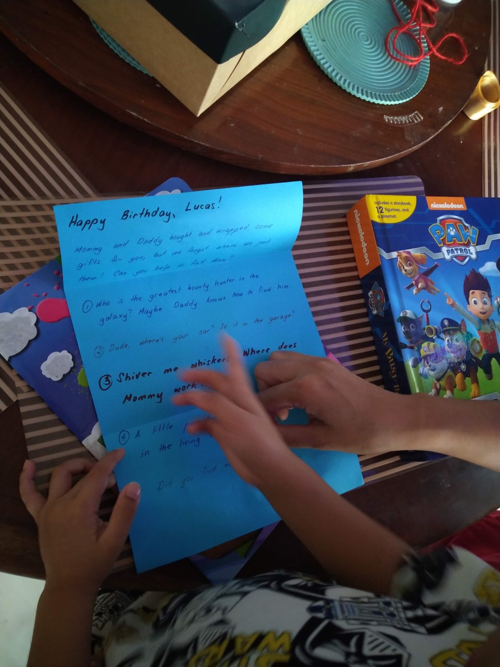 Birthday Scavenger Hunt