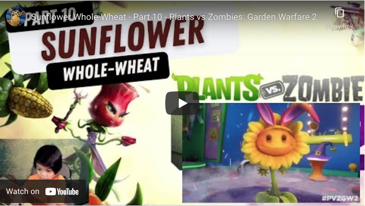 Gaming – Garden Warfare 2: Sunflower&nbsp;Whole-Wheat