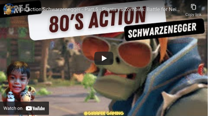 Gaming – Plants vs Zombies: Battle for Neighborville: 80s action&nbsp;Schwarzenegger