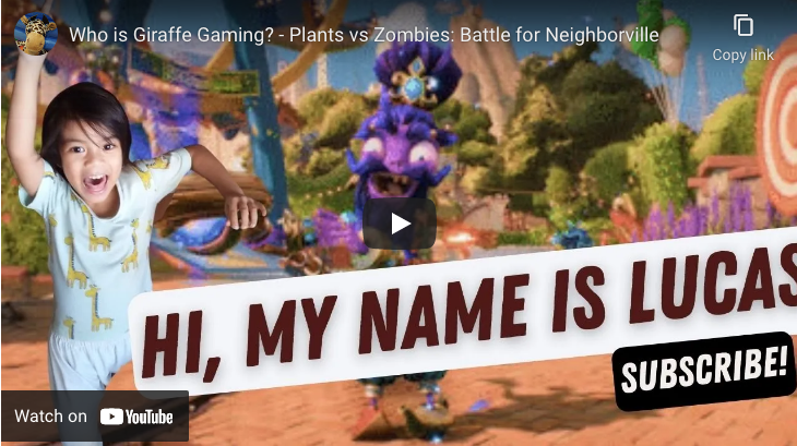 Who is Giraffe Gaming? – Plants vs Zombies: Battle for&nbsp;Neighborville